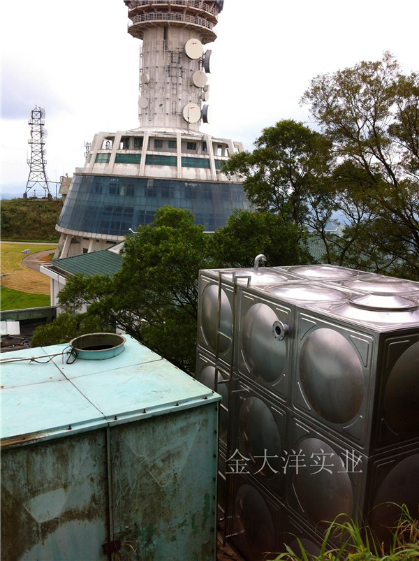 深圳电视塔项目不锈钢水箱2