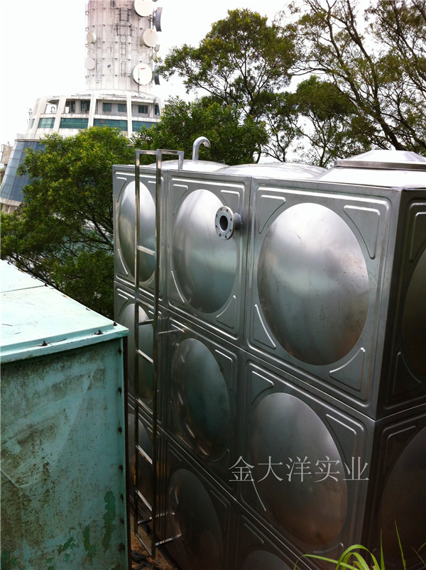 深圳电视塔项目-不锈钢水箱1
