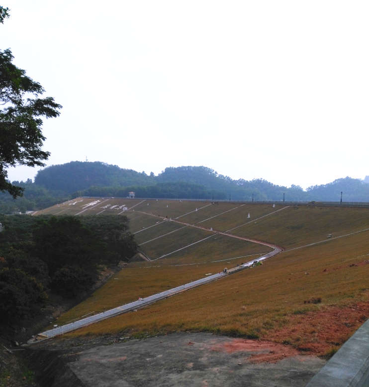 松子坑水库大坝
